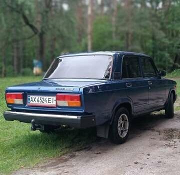 Синий ВАЗ 2107, объемом двигателя 1.45 л и пробегом 53 тыс. км за 1999 $, фото 5 на Automoto.ua