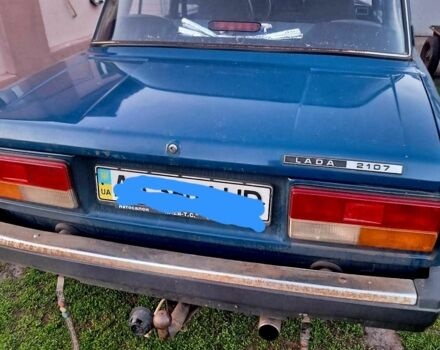 Синий ВАЗ 2107, объемом двигателя 1.6 л и пробегом 86 тыс. км за 1950 $, фото 2 на Automoto.ua