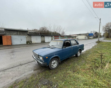 Синий ВАЗ 2107, объемом двигателя 1.5 л и пробегом 84 тыс. км за 1900 $, фото 12 на Automoto.ua