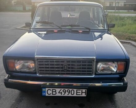 Синий ВАЗ 2107, объемом двигателя 1.5 л и пробегом 90 тыс. км за 2200 $, фото 2 на Automoto.ua