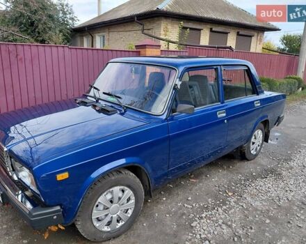 Синий ВАЗ 2107, объемом двигателя 1.45 л и пробегом 92 тыс. км за 2300 $, фото 1 на Automoto.ua