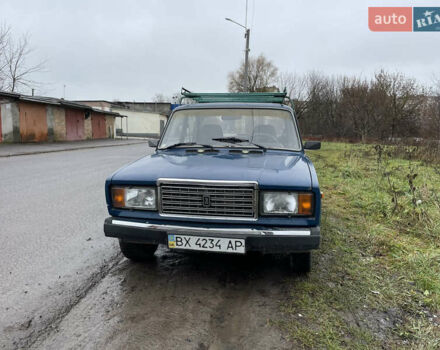 Синий ВАЗ 2107, объемом двигателя 1.5 л и пробегом 84 тыс. км за 1900 $, фото 2 на Automoto.ua