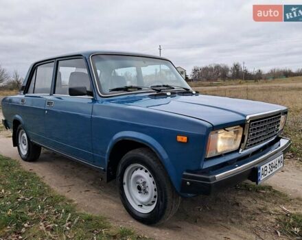 Синий ВАЗ 2107, объемом двигателя 1.5 л и пробегом 80 тыс. км за 3500 $, фото 1 на Automoto.ua