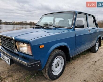 Синий ВАЗ 2107, объемом двигателя 1.5 л и пробегом 80 тыс. км за 3500 $, фото 14 на Automoto.ua