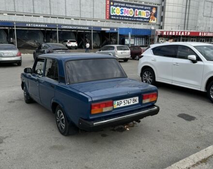 Синий ВАЗ 2107, объемом двигателя 1.5 л и пробегом 3 тыс. км за 1700 $, фото 5 на Automoto.ua