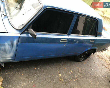 Синий ВАЗ 2107, объемом двигателя 1.5 л и пробегом 157 тыс. км за 800 $, фото 3 на Automoto.ua