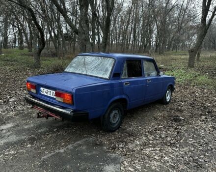 Синий ВАЗ 2107, объемом двигателя 1.5 л и пробегом 225 тыс. км за 712 $, фото 3 на Automoto.ua