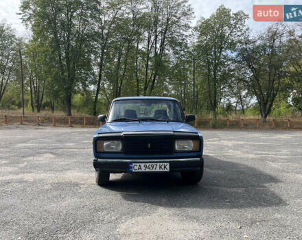 Синий ВАЗ 2107, объемом двигателя 1.6 л и пробегом 120 тыс. км за 1550 $, фото 1 на Automoto.ua