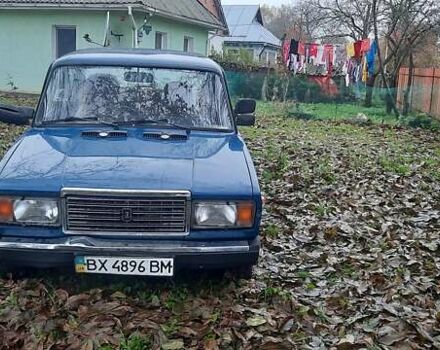 ВАЗ 2107 2008 в Хмельницком на Automoto.ua Синий ВАЗ 2107, объемом двигателя 1.5 л и пробегом 99 тыс. км за 775 $, фото 1 на Automoto.ua