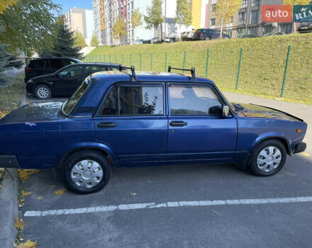 Синий ВАЗ 2107, объемом двигателя 1.45 л и пробегом 59 тыс. км за 1450 $, фото 3 на Automoto.ua
