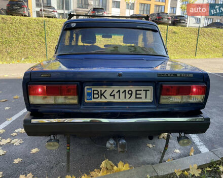 Синий ВАЗ 2107, объемом двигателя 1.45 л и пробегом 59 тыс. км за 1450 $, фото 6 на Automoto.ua