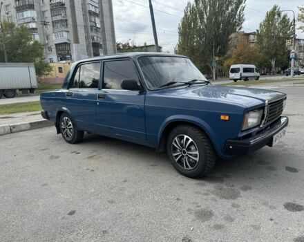 Синий ВАЗ 2107, объемом двигателя 1.5 л и пробегом 3 тыс. км за 1700 $, фото 1 на Automoto.ua