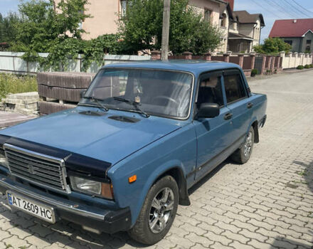 Синий ВАЗ 2107, объемом двигателя 1.5 л и пробегом 90 тыс. км за 1650 $, фото 2 на Automoto.ua