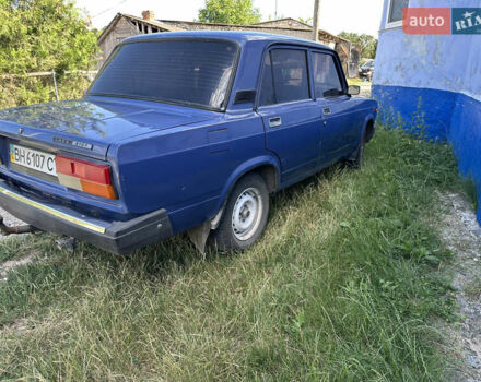 Синий ВАЗ 2107, объемом двигателя 1.45 л и пробегом 220 тыс. км за 1400 $, фото 1 на Automoto.ua