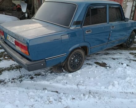Синій ВАЗ 2107, об'ємом двигуна 1.5 л та пробігом 122 тис. км за 1100 $, фото 2 на Automoto.ua