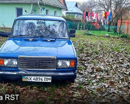 Синій ВАЗ 2107, об'ємом двигуна 1.5 л та пробігом 400 тис. км за 800 $, фото 1 на Automoto.ua