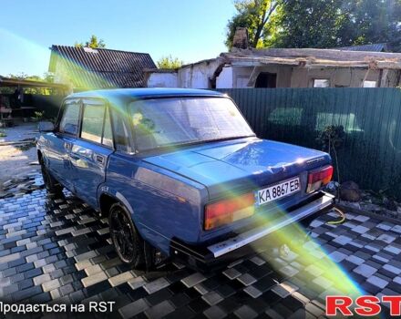 Синий ВАЗ 2107, объемом двигателя 1.6 л и пробегом 102 тыс. км за 1300 $, фото 1 на Automoto.ua