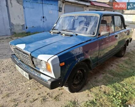 Синий ВАЗ 2107, объемом двигателя 1.45 л и пробегом 152 тыс. км за 1250 $, фото 6 на Automoto.ua