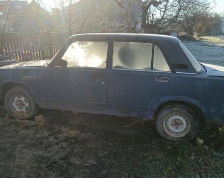 Синий ВАЗ 2107, объемом двигателя 1.6 л и пробегом 50 тыс. км за 285 $, фото 1 на Automoto.ua