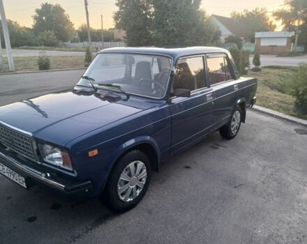 Синий ВАЗ 2107, объемом двигателя 1.5 л и пробегом 90 тыс. км за 2200 $, фото 1 на Automoto.ua