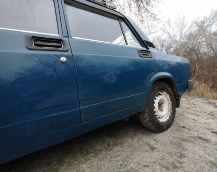 Синий ВАЗ 2107, объемом двигателя 1.5 л и пробегом 59 тыс. км за 1200 $, фото 13 на Automoto.ua