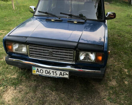 Синий ВАЗ 2107, объемом двигателя 1.6 л и пробегом 110 тыс. км за 719 $, фото 6 на Automoto.ua