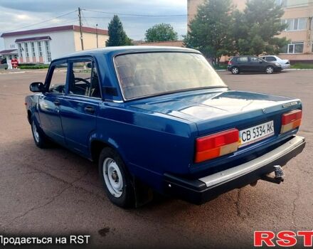 Синій ВАЗ 2107, об'ємом двигуна 1.5 л та пробігом 131 тис. км за 1999 $, фото 2 на Automoto.ua