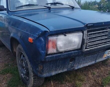 Синий ВАЗ 2107, объемом двигателя 1.5 л и пробегом 62 тыс. км за 1200 $, фото 4 на Automoto.ua
