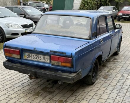 Синий ВАЗ 2107, объемом двигателя 1.6 л и пробегом 100 тыс. км за 389 $, фото 3 на Automoto.ua