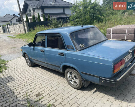 Синий ВАЗ 2107, объемом двигателя 1.5 л и пробегом 90 тыс. км за 1650 $, фото 4 на Automoto.ua
