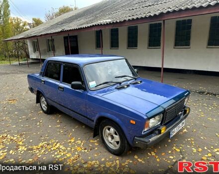 Синій ВАЗ 2107, об'ємом двигуна 1.5 л та пробігом 57 тис. км за 1550 $, фото 1 на Automoto.ua