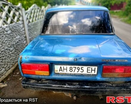 Синий ВАЗ 2107, объемом двигателя 1.6 л и пробегом 0 тыс. км за 600 $, фото 1 на Automoto.ua