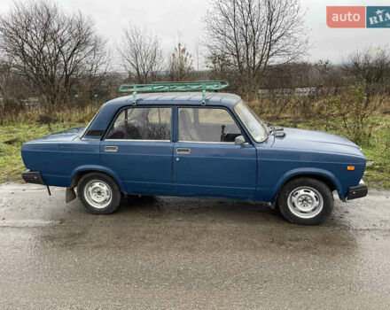 Синий ВАЗ 2107, объемом двигателя 1.5 л и пробегом 84 тыс. км за 1900 $, фото 3 на Automoto.ua