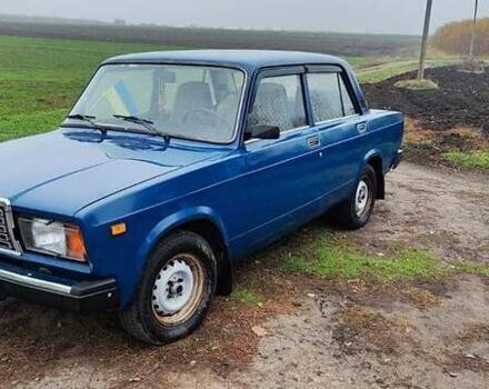 Синій ВАЗ 2107, об'ємом двигуна 1.6 л та пробігом 21 тис. км за 1654 $, фото 4 на Automoto.ua