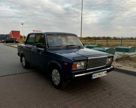 Синий ВАЗ 2107, объемом двигателя 1.5 л и пробегом 120 тыс. км за 1500 $, фото 3 на Automoto.ua