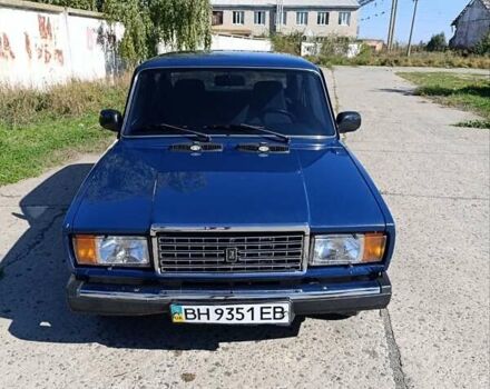 Синій ВАЗ 2107, об'ємом двигуна 1.6 л та пробігом 75 тис. км за 2600 $, фото 8 на Automoto.ua