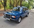 Синий ВАЗ 2107, объемом двигателя 1.5 л и пробегом 120 тыс. км за 1005 $, фото 1 на Automoto.ua