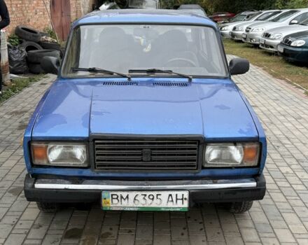 Синий ВАЗ 2107, объемом двигателя 1.6 л и пробегом 100 тыс. км за 389 $, фото 1 на Automoto.ua
