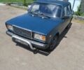 Синий ВАЗ 2107, объемом двигателя 1.5 л и пробегом 140 тыс. км за 1006 $, фото 1 на Automoto.ua