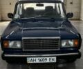 Синий ВАЗ 2107, объемом двигателя 1.5 л и пробегом 75 тыс. км за 1100 $, фото 1 на Automoto.ua