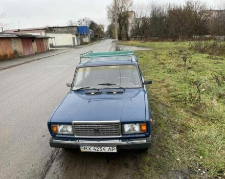 Синій ВАЗ 2107, об'ємом двигуна 1.5 л та пробігом 84 тис. км за 1900 $, фото 1 на Automoto.ua