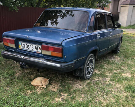 Синий ВАЗ 2107, объемом двигателя 1.6 л и пробегом 110 тыс. км за 719 $, фото 3 на Automoto.ua