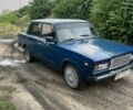 Синий ВАЗ 2107, объемом двигателя 1 л и пробегом 111 тыс. км за 668 $, фото 1 на Automoto.ua