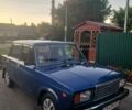Синий ВАЗ 2107, объемом двигателя 1.5 л и пробегом 90 тыс. км за 2200 $, фото 1 на Automoto.ua