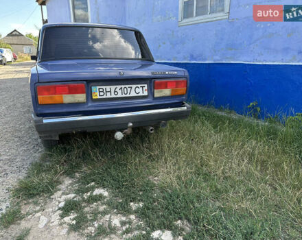Синий ВАЗ 2107, объемом двигателя 1.45 л и пробегом 220 тыс. км за 1400 $, фото 2 на Automoto.ua