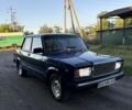 Синий ВАЗ 2107, объемом двигателя 1.5 л и пробегом 75 тыс. км за 1550 $, фото 1 на Automoto.ua