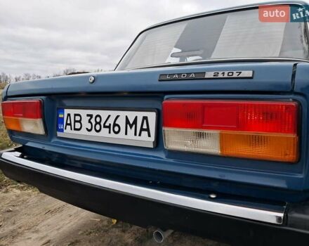 Синий ВАЗ 2107, объемом двигателя 1.5 л и пробегом 80 тыс. км за 3500 $, фото 16 на Automoto.ua