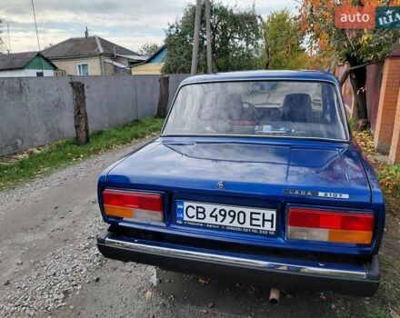 Синий ВАЗ 2107, объемом двигателя 1.45 л и пробегом 92 тыс. км за 2300 $, фото 4 на Automoto.ua