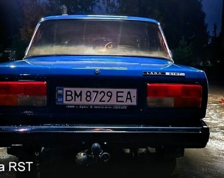 Синий ВАЗ 2107, объемом двигателя 1.5 л и пробегом 158 тыс. км за 1300 $, фото 3 на Automoto.ua