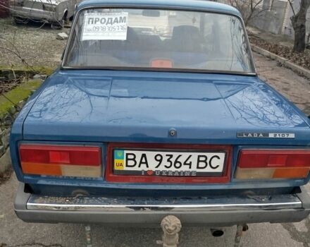Синий ВАЗ 2107, объемом двигателя 1.5 л и пробегом 138 тыс. км за 1590 $, фото 1 на Automoto.ua